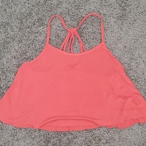 Flounce crop top